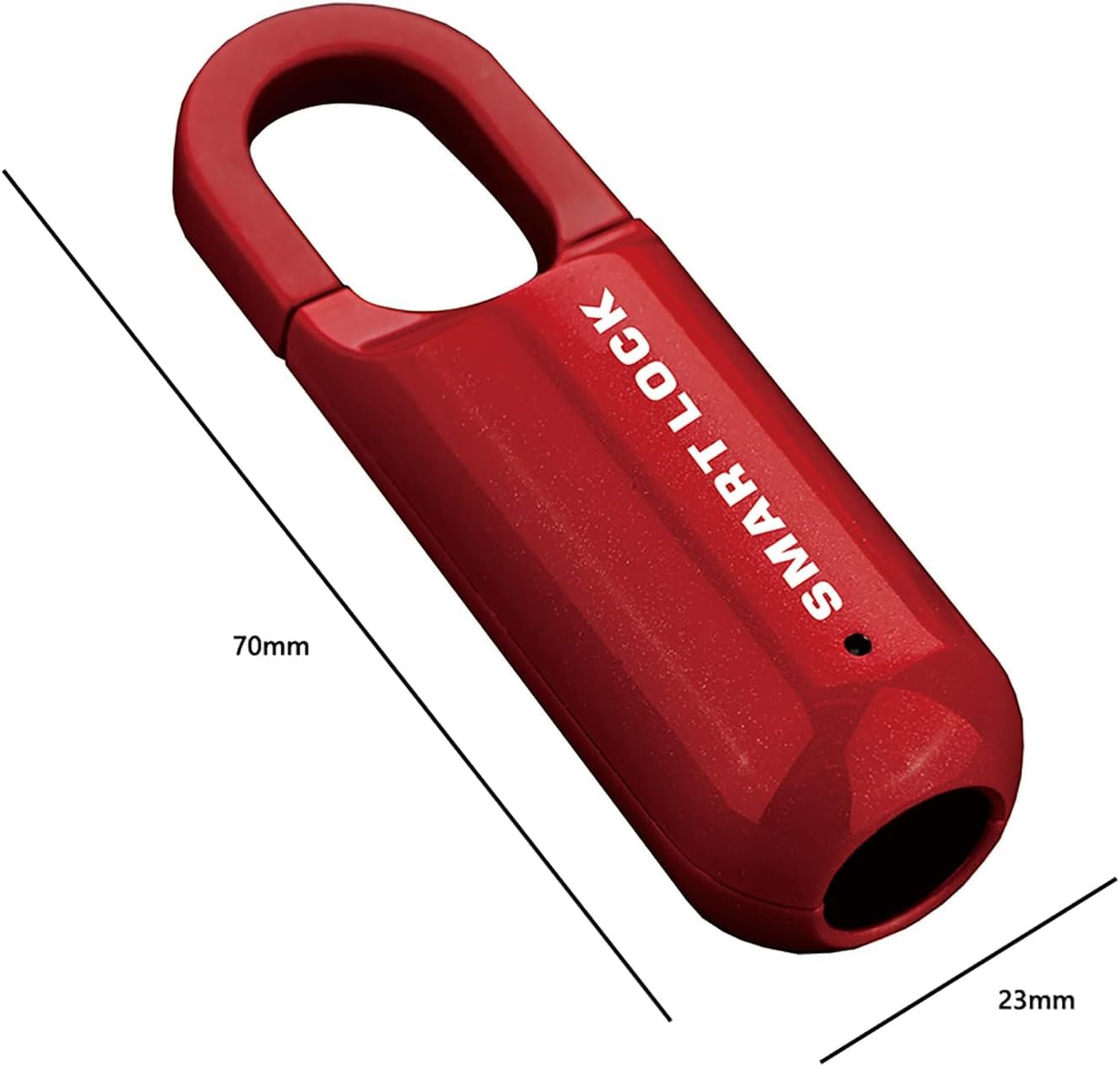 Mini Smart Fingerprint Lock Biometric USB Rechargeable Padlock Chip Anti-Theft,For Luggage Box Bag